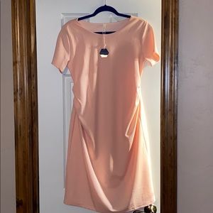 NWT pink blush dress